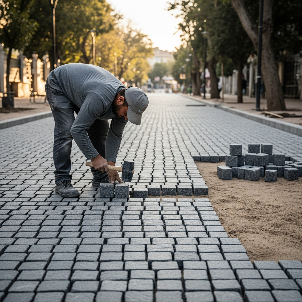 Granit Küp Taş Döşeme Hizmetleri